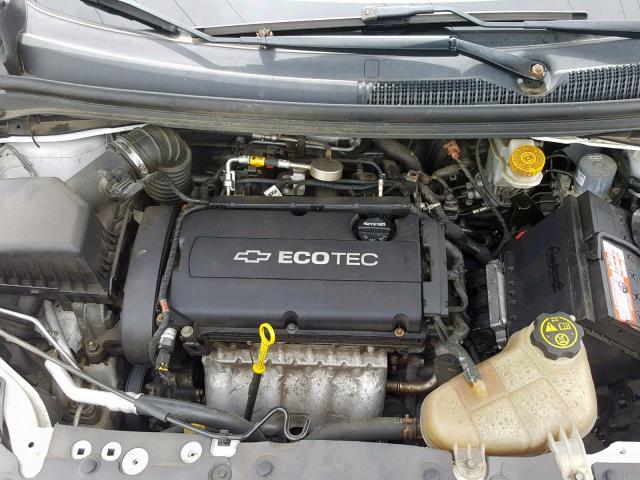 1G1JA6SH1D4186081 - 2013 CHEVROLET SONIC LS 白色 照片 7