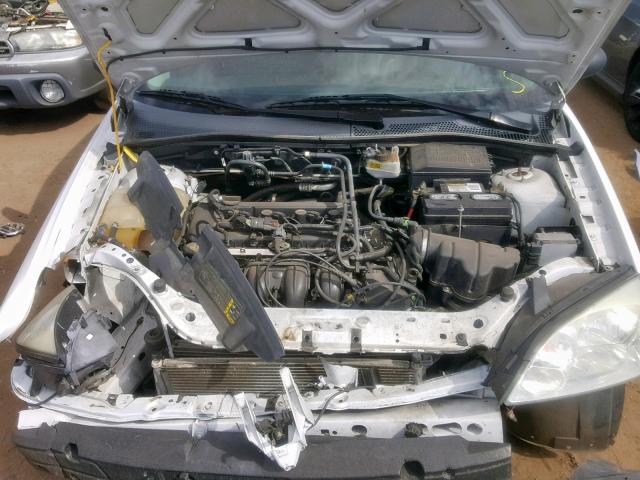 1FAFP34N26W252907 - 2006 FORD FOCUS ZX4 TAN photo 7