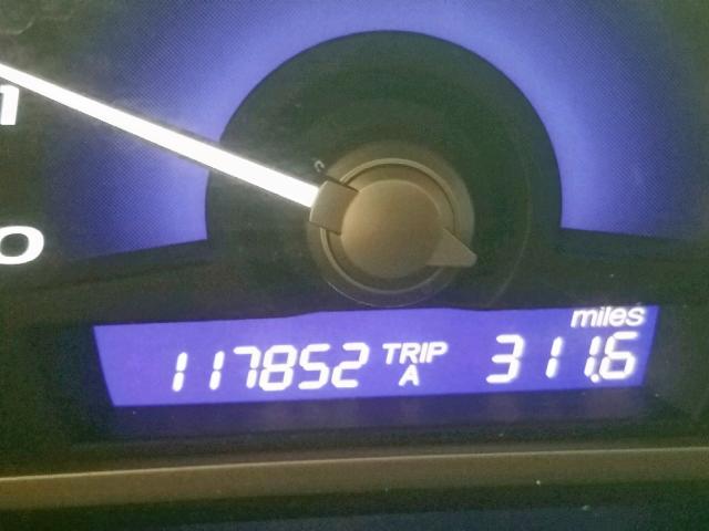 2HGFA16649H523847 - 2009 HONDA CIVIC LX-S Сірий фото 8