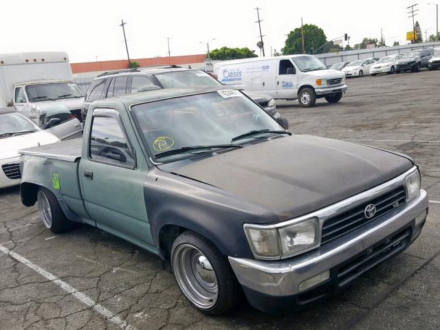 4TARN81AXSZ326414 - 1995 TOYOTA PICKUP 1/2 GREEN photo 1