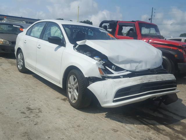 3VW2K7AJ0FM245712 - 2015 VOLKSWAGEN JETTA BASE 白色 照片 1