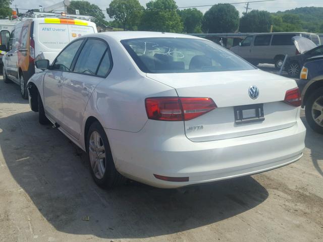 3VW2K7AJ0FM245712 - 2015 VOLKSWAGEN JETTA BASE 白色 照片 3