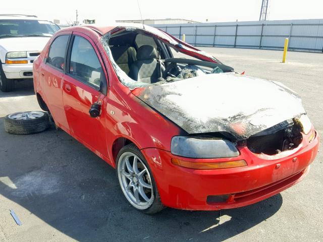 KL1TD52685B368672 - 2005 CHEVROLET AVEO BASE Qırmızı foto 1