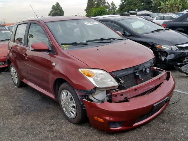 JTKKT624X60166837 - 2006 TOYOTA SCION XA RED photo 1