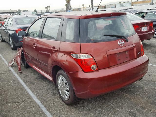 JTKKT624X60166837 - 2006 TOYOTA SCION XA RED photo 3