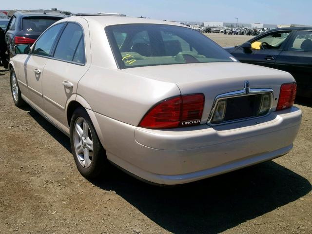 1LNHM87A9YY901283 - 2000 LINCOLN LS TAN photo 3