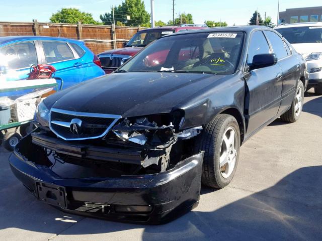 19UUA56622A037069 - 2002 ACURA 3.2TL BLACK photo 2