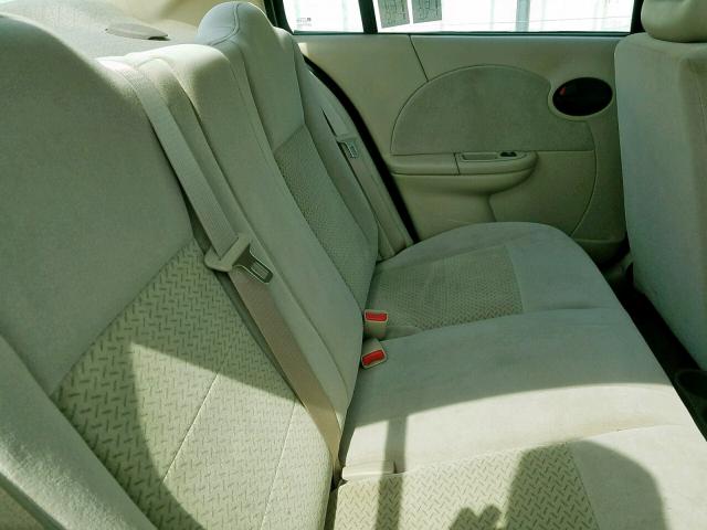 1G8AL55F46Z189112 - 2006 SATURN ION LEVEL GREEN photo 6