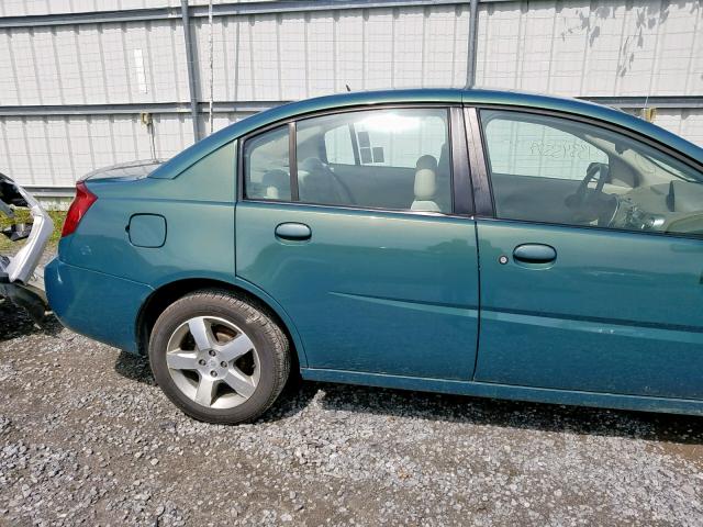 1G8AL55F46Z189112 - 2006 SATURN ION LEVEL GREEN photo 9
