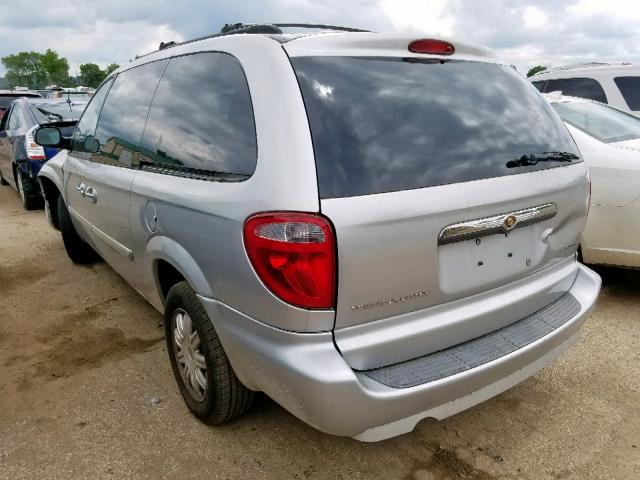 2A4GP54L27R137284 - 2007 CHRYSLER TOWN & COU SILVER photo 3