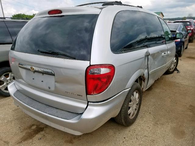 2A4GP54L27R137284 - 2007 CHRYSLER TOWN & COU SILVER photo 4