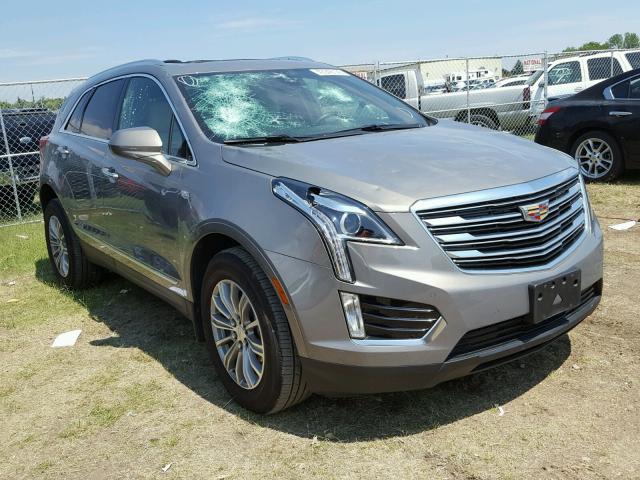 1GYKNDRS5HZ253161 - 2017 CADILLAC XT5 LUXURY BROWN photo 1