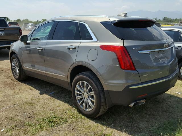 1GYKNDRS5HZ253161 - 2017 CADILLAC XT5 LUXURY BROWN photo 3