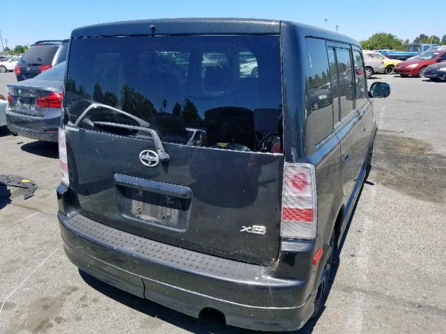 JTLKT324264071773 - 2006 TOYOTA SCION XB 黑色 照片 4