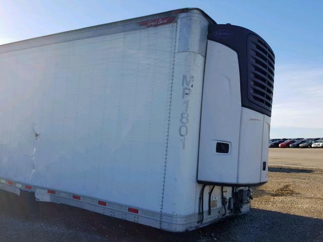 1GRAA9620DB701801 - 2013 GREAT DANE TRAILER 53 TRAILER WHITE photo 5