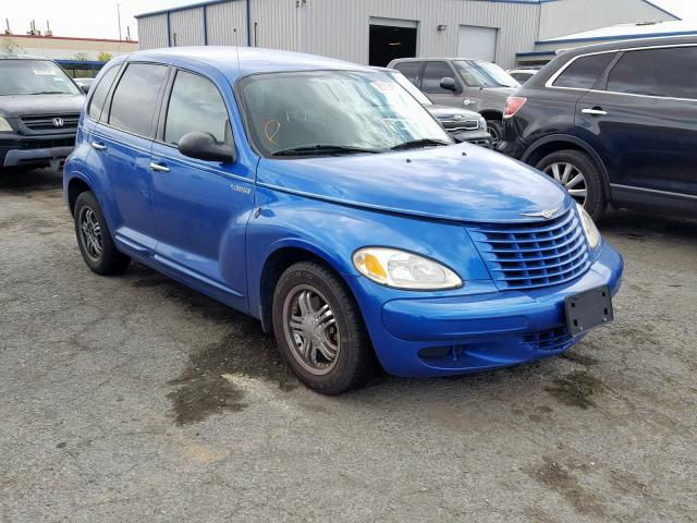 3C4FY58BX5T505334 - 2005 CHRYSLER PT CRUISER BLUE photo 1