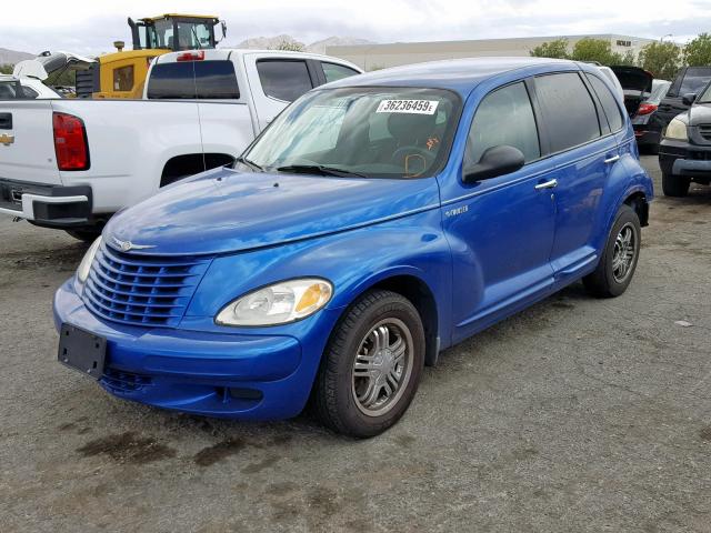 3C4FY58BX5T505334 - 2005 CHRYSLER PT CRUISER BLUE photo 2