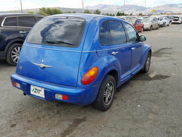 3C4FY58BX5T505334 - 2005 CHRYSLER PT CRUISER BLUE photo 4