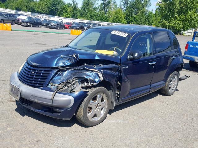 3C8FY4BB21T693746 - 2001 CHRYSLER PT CRUISER BLUE photo 2