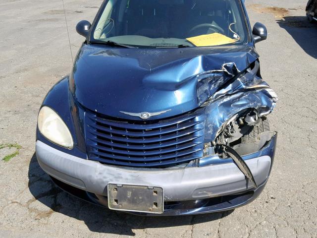 3C8FY4BB21T693746 - 2001 CHRYSLER PT CRUISER BLUE photo 9