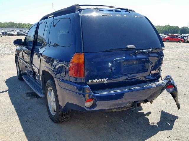 1GKES16S936143159 - 2003 GMC ENVOY XL BLUE photo 3