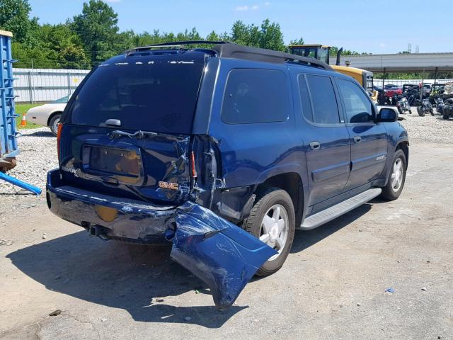 1GKES16S936143159 - 2003 GMC ENVOY XL BLUE photo 4