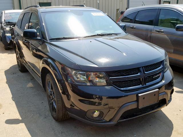 3C4PDDEG5HT583664 - 2017 DODGE JOURNEY GT BLACK photo 1