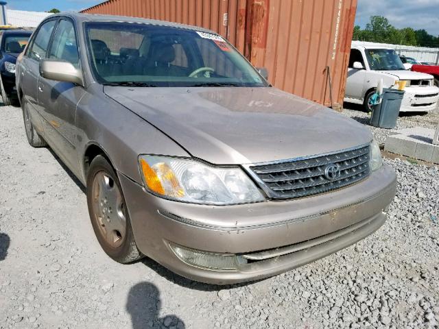 4T1BF28B33U331480 - 2003 TOYOTA AVALON GOLD photo 1