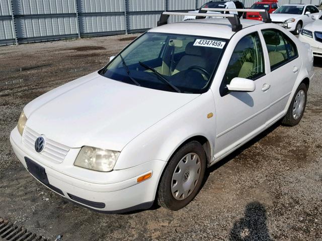 3VWRA29M5XM058261 - 1999 VOLKSWAGEN JETTA GL WHITE photo 2