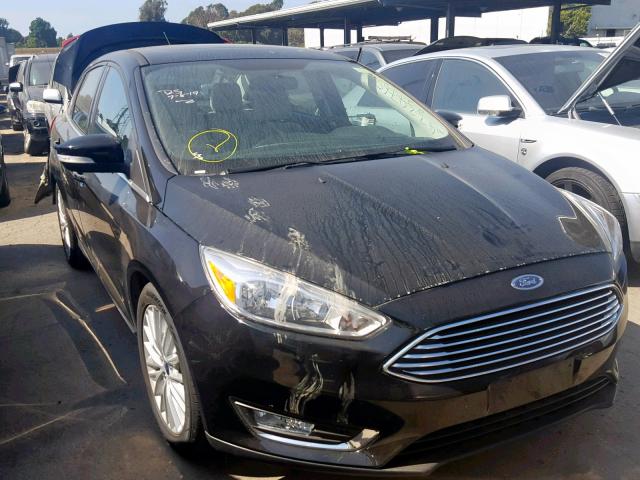 1FADP3J23JL314987 - 2018 FORD FOCUS TITA BLACK photo 1