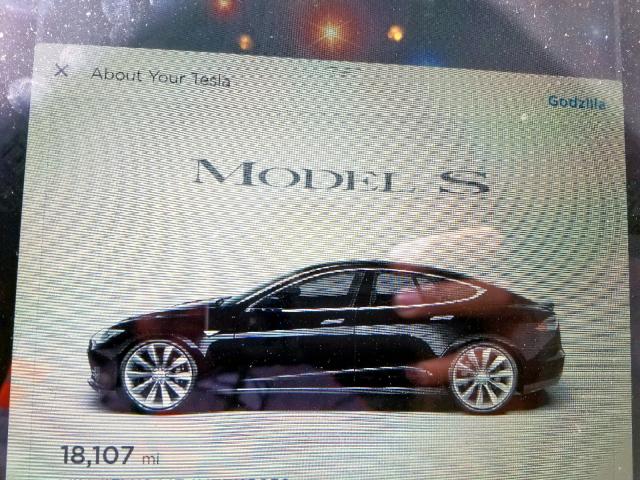 5YJSA1E4XFF110958 - 2015 TESLA MODEL S BLACK photo 8