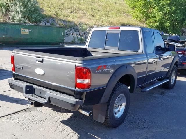 1FTZR45E26PA15205 - 2006 FORD RANGER SUP CHARCOAL photo 4