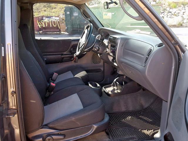 1FTZR45E26PA15205 - 2006 FORD RANGER SUP CHARCOAL photo 5