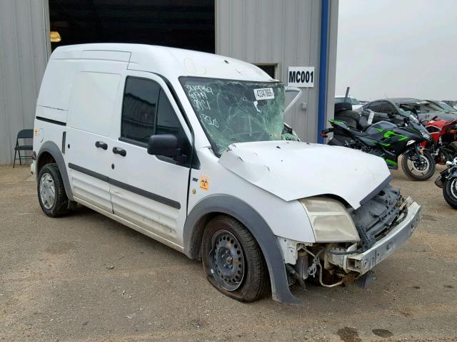 NM0LS7DN6DT144093 - 2013 FORD TRANSIT CO WHITE photo 1