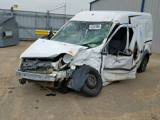 NM0LS7DN6DT144093 - 2013 FORD TRANSIT CO WHITE photo 10