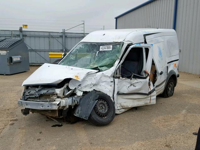 NM0LS7DN6DT144093 - 2013 FORD TRANSIT CO WHITE photo 2