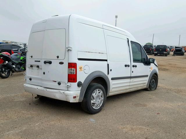 NM0LS7DN6DT144093 - 2013 FORD TRANSIT CO WHITE photo 4