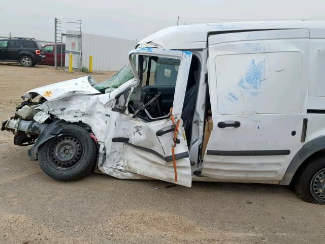 NM0LS7DN6DT144093 - 2013 FORD TRANSIT CO WHITE photo 9