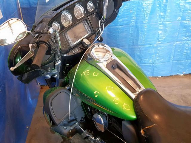 1HD1KKL14FB639153 - 2015 HARLEY-DAVIDSON FLHTKL ULT GREEN photo 9