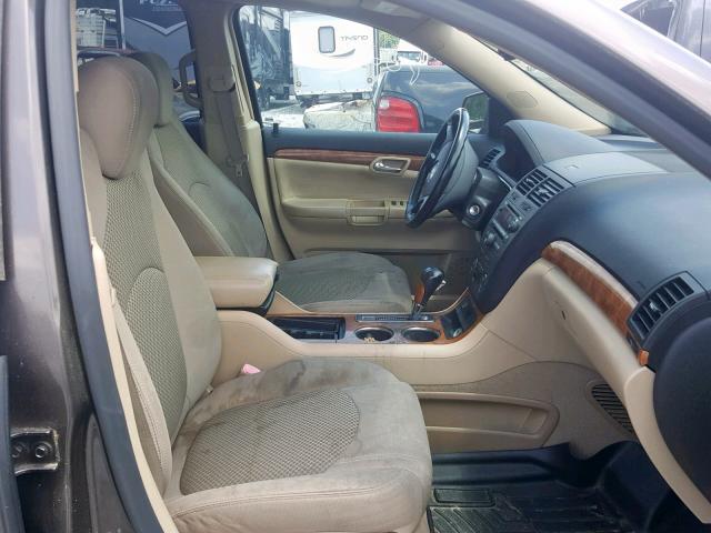 5GZER23787J174885 - 2007 SATURN OUTLOOK XR ყავისფერი ფოტო 5