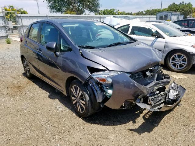 3HGGK5H93GM703139 - 2016 HONDA FIT EX BLUE photo 1