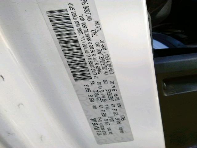 3C6TRVDG4GE114406 - 2016 RAM PROMASTER 白色 照片 10