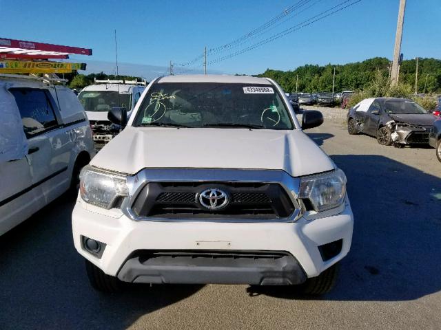 5TFTX4GN0DX024961 - 2013 TOYOTA TACOMA PRE WHITE photo 9