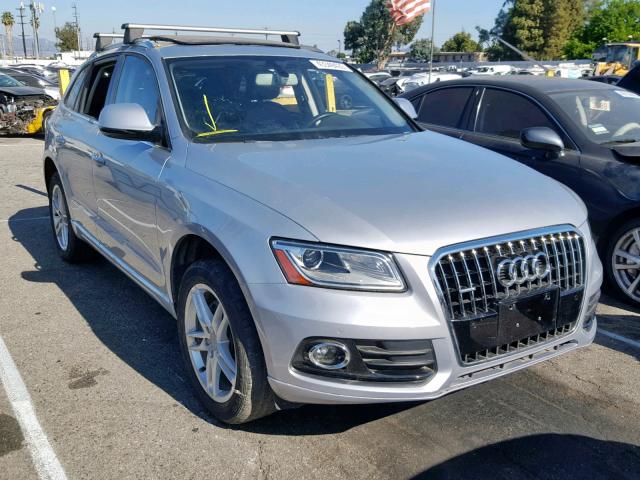 WA1C2AFPXHA063236 - 2017 AUDI Q5 PREMIUM SILVER photo 1