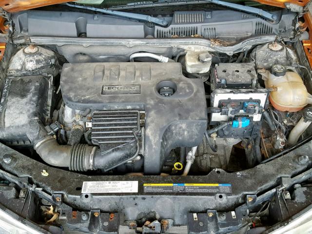 1G8AN15F36Z118924 - 2006 SATURN ION LEVEL ORANGE photo 7