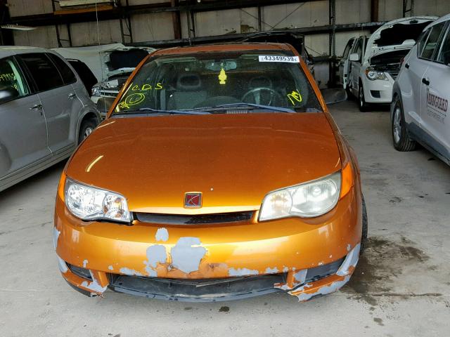 1G8AN15F36Z118924 - 2006 SATURN ION LEVEL ORANGE photo 9