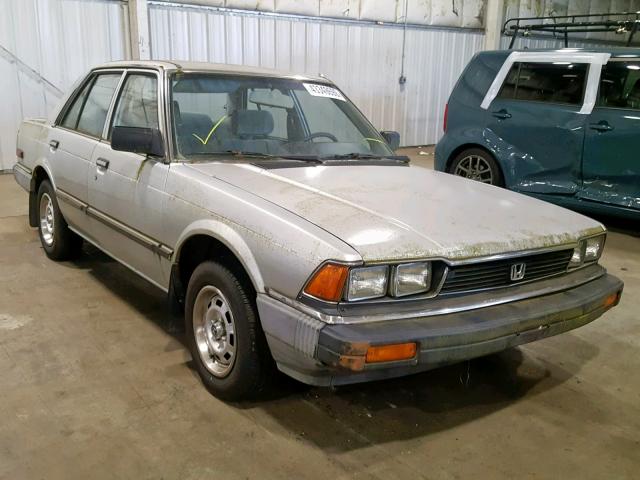 JHMSZ3422CC081581 - 1982 HONDA ACCORD SILVER photo 1