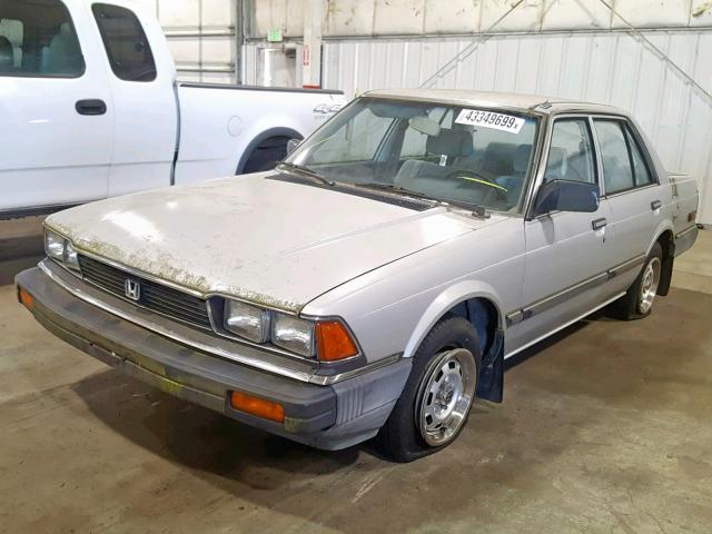 JHMSZ3422CC081581 - 1982 HONDA ACCORD SILVER photo 2