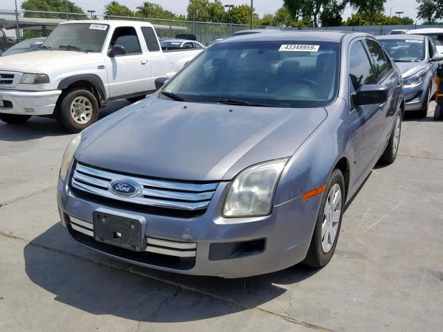 3FAHP06Z17R109118 - 2007 FORD FUSION S GRAY photo 2