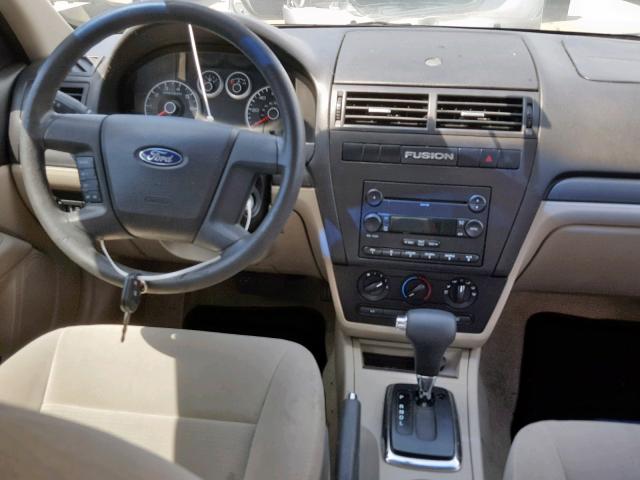 3FAHP06Z17R109118 - 2007 FORD FUSION S GRAY photo 9